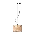 Luminaire à suspension MAMBO E27 IP20, noir mat 