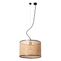 Luminaire à suspension MAMBO E27 IP20, noir mat 