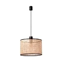 Luminaire à suspension MAMBO E27 IP20, noir mat 