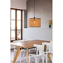 Faro Luminaire à suspension MAMBO E27 IP20, noir mat 