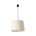 Luminaire à suspension CONGA E27 IP20, noir mat, blanche 