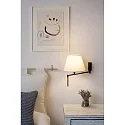 Faro Luminaire mural RON E27 IP20, beige, gris foncé 