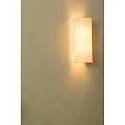 Faro Luminaire mural COTTON à 2 flammes E27 IP20, blanc mat 