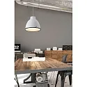 Faro Luminaire à suspension CHARLOTTE E27 IP20, blanc mat 