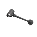 Luminaire mural d'extérieur FOC 580 LED IP65, gris foncé 