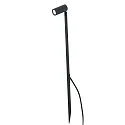 Lampe à piquet de terre SETH LED IP44, noir mat 