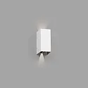 Faro Luminaire mural d’extérieur BLIND haut bas, à 2 flammes LED IP65, blanche 