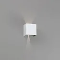 Faro Luminaire mural d’extérieur OLAN à 2 flammes LED IP65, blanc mat 