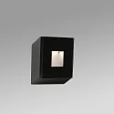 outdoor wall luminaire DART SQ LED IP65, black matt 