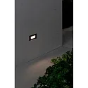 Luminaire mural d’extérieur DART RCT LED IP65, noir mat 