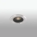 Faro Plafonnier encastré GEISER 80 LED IP67, satiné 
