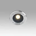 Faro Projecteur encastré GEISER 180 / 38° rond, réglable, passable IP67, acier inoxydable, satiné 