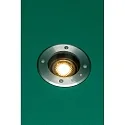 Faro Projecteur encastré GEISER 130 / GU10 rond, réglable GU10 IP67, acier inoxydable, satiné gradable