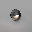 Luminaire mural d’extérieur BROW LED IP44, gris foncé 