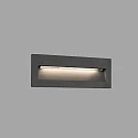 Luminaire d'encastrement mural  NAT Bas, angulaire, commutable IP65