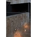Luminaire d'encastrement mural  NAT Bas, angulaire, commutable IP65