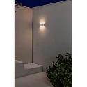 Faro Luminaire mural d’extérieur ADAY à 2 flammes LED IP54, blanc mat 