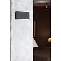 Luminaire mural d’extérieur ADAY à 2 flammes LED IP54, gris foncé 