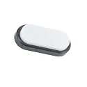 Luminaire mural d’extérieur FRED 245 LED IP65, gris foncé 
