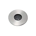 Faro Projecteur encastré GRUND 37 (INCL HONEYCOMB) 700MA rond, rigide, passable IP67, acier inoxydable, satiné gradable