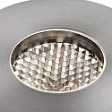 Faro Projecteur encastré GRUND 80 (INCL HONEYCOMB) 350MA rond, rigide, passable IP67, acier inoxydable, satiné gradable