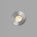 Faro Projecteur encastré GRUND 80 (INCL HONEYCOMB) 350MA rond, rigide, passable IP67, acier inoxydable, satiné gradable