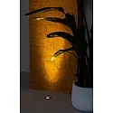 Faro Projecteur encastré GRUND 80 (INCL HONEYCOMB) 350MA rond, rigide, passable IP67, noir, anodisé gradable