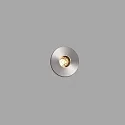 Projecteur encastré GRUND 37 (INCL HONEYCOMB) 700MA rond, rigide, passable IP67, acier inoxydable, satiné gradable