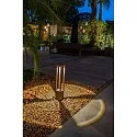 Faro Borne d'éclairage AGRA 650 LED IP55, marron 