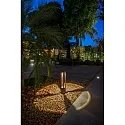 Faro Borne d'éclairage AGRA 650 LED IP55, marron 