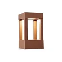 Borne d'éclairage AGRA 200 LED IP55, marron 