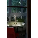 Faro Lampe de table TOC LED IP54, blanc mat 
