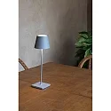 Faro Lampe de table TOC LED IP54, gris 