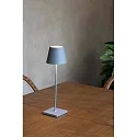 Faro Lampe de table TOC LED IP54, gris 