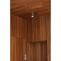 outdoor ceiling luminaire TASA E27 IP44, dark grey 
