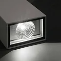 Faro Luminaire mural d’extérieur LING à 2 flammes LED IP54, blanc mat 