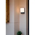 Faro Luminaire mural d'extérieur POL LED IP54, gris foncé 