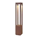 Borne d'éclairage AGRA 650 LED IP54, marron 