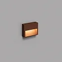 Faro Luminaire mural d’extérieur GRADA LED IP54, brun rouille 