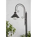 Faro Lampadaire d'extérieur NÁUTICA E27 IP33, brun rouille 