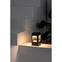Faro Luminaire en forme de borne NAYA 200 2 voies, angulaire, indirect IP54, gris foncé 