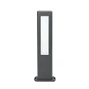 Borne d'éclairage NANDA LED IP54, gris foncé 