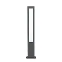 Borne d'éclairage NANDA LED IP54, gris foncé 