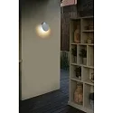 outdoor wall luminaire LOTUS rigid, indirect LED IP65, dark grey 