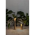 Faro bollard light LOTUS 650 impact resistant, switchable IP65, dark grey 