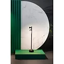 Faro Borne d'éclairage BROT 900 à 2 flammes LED IP65, noir 
