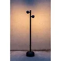 Faro Borne d'éclairage BROT 900 à 2 flammes LED IP65, noir 