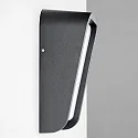 Faro Luminaire mural d'extérieur MASK LED IP65, gris foncé 