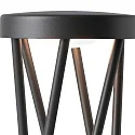 Faro Luminaire mural d'extérieur TWIST LED IP65, gris foncé 