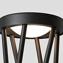 Faro bollard lamp TWIST LED IP65, dark grey 